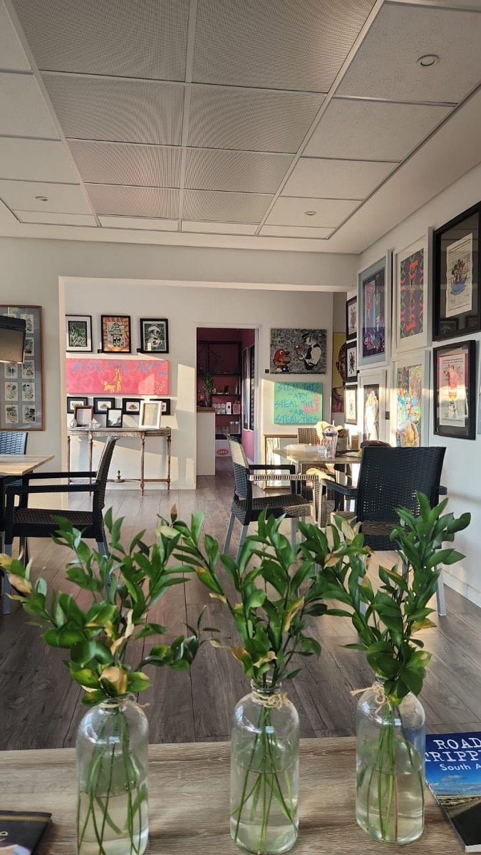 Lila Cafe signage and branding displayed at the storefront